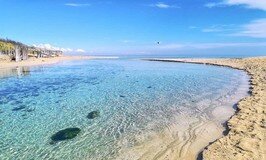 Foce del fiume chidro a San Pietro in Bevagna in Puglia Foce del fiume chidro a San Pietro in Bevagna in Puglia